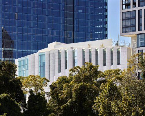 exterior Capital One Hall